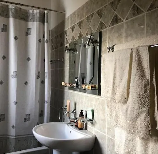 παραδοσιακό αρχοντικό με τζάκι דירה