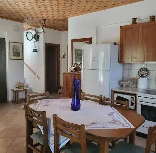 παραδοσιακό αρχοντικό με τζάκι דירה